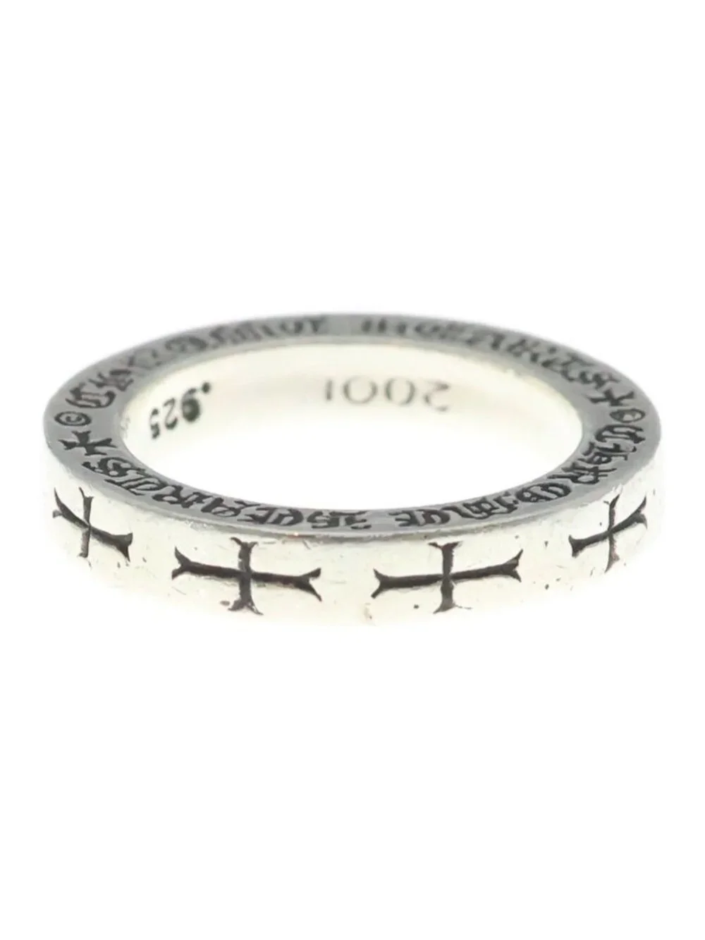 Chrome Hearts Spacer Nyc Limited New York Silver Ring